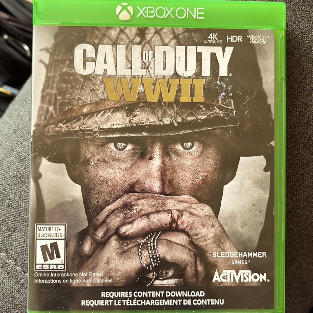 CALL OF DUTY WW11 for Xbox One